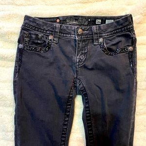 Black Miss Me Jeans